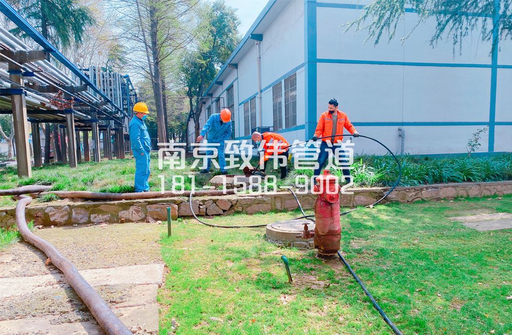 360崇明石化工厂管道清洗